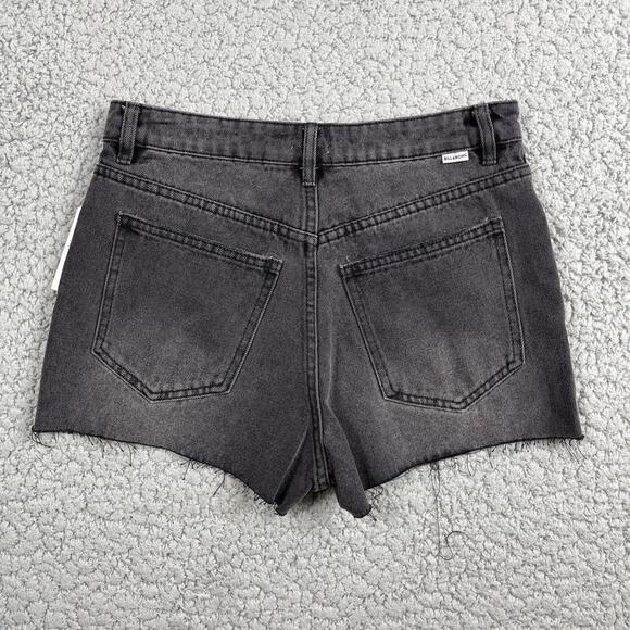 Billabong High Tides High Rise Distressed Shorts Women’s Size 28 - Picture 9 of 10